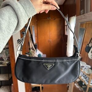 Black mini purse